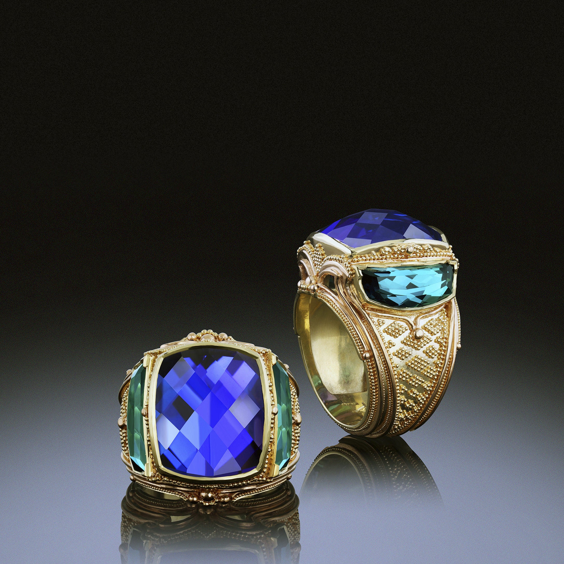 Tanzanite rings