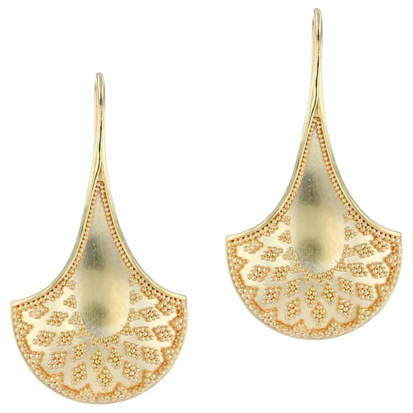 Fan Dangle Earrings