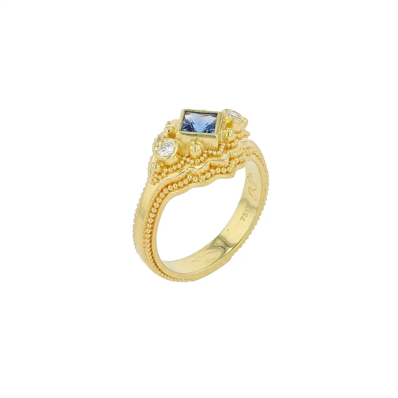 Blue Sapphire Cocktail Ring