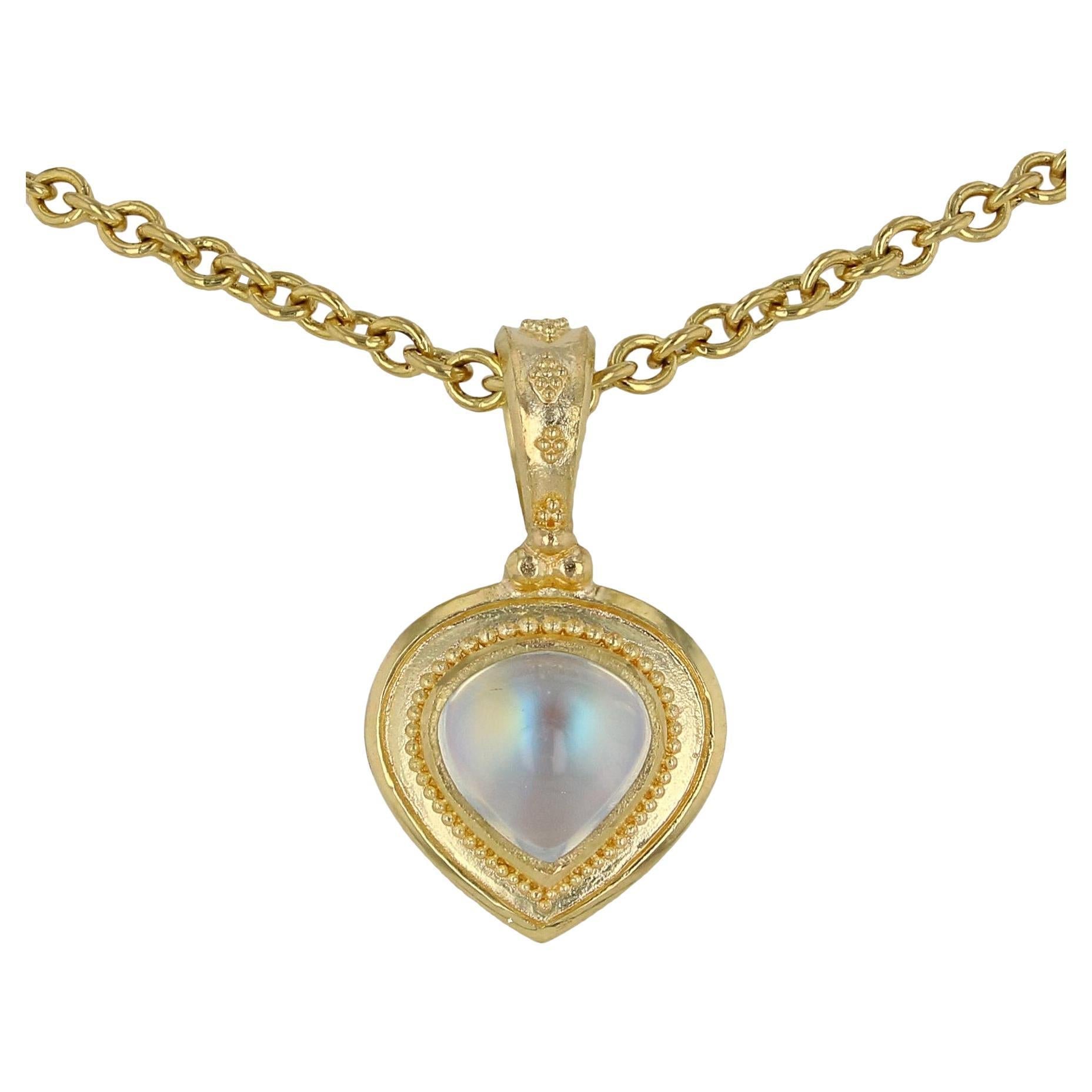 Rainbow Moonstone Pendant