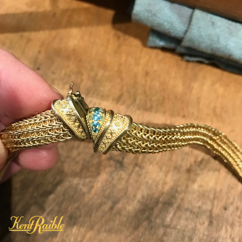 the finished clasp