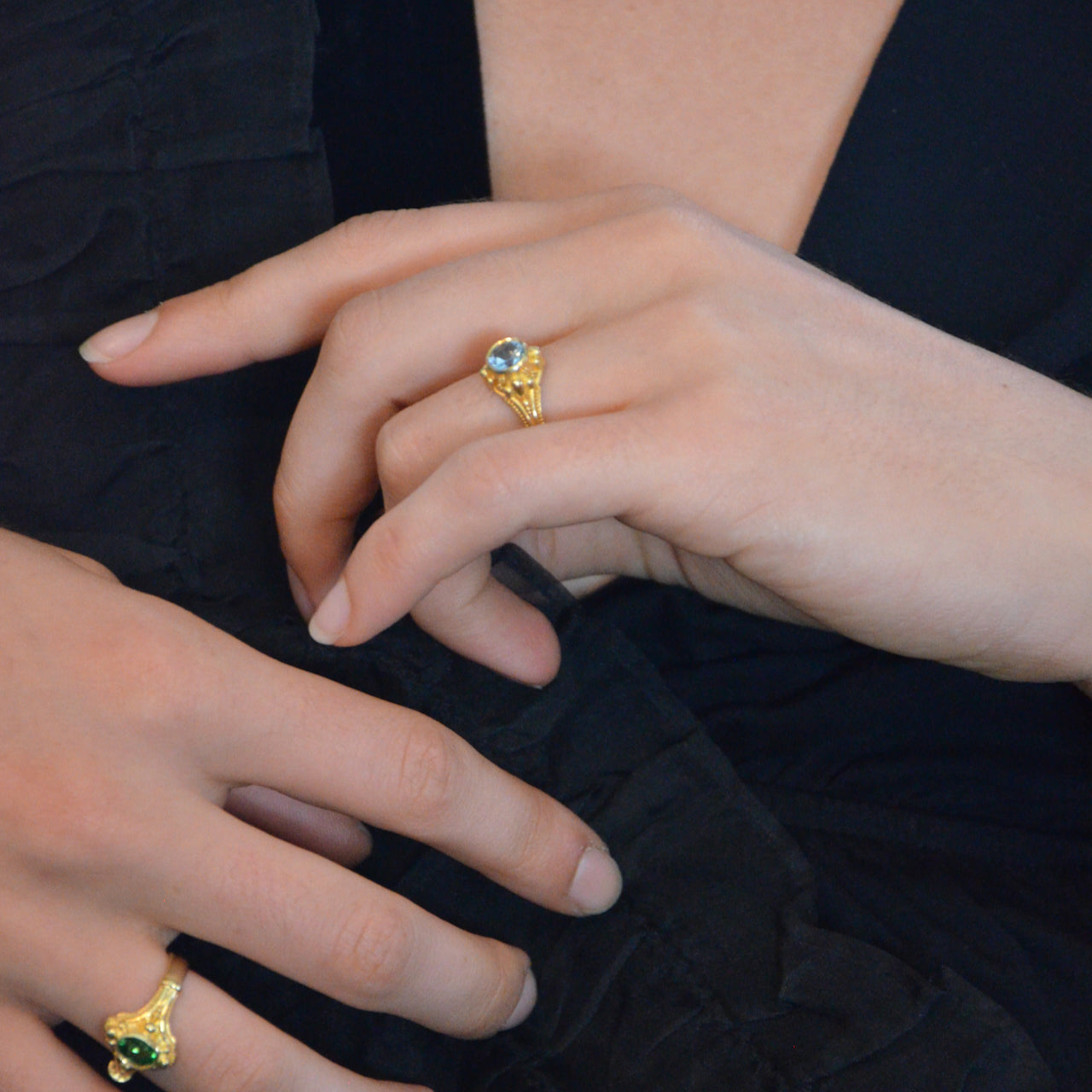 Aquamarine Ring