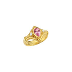 Pear shape Pink Spinel Ring