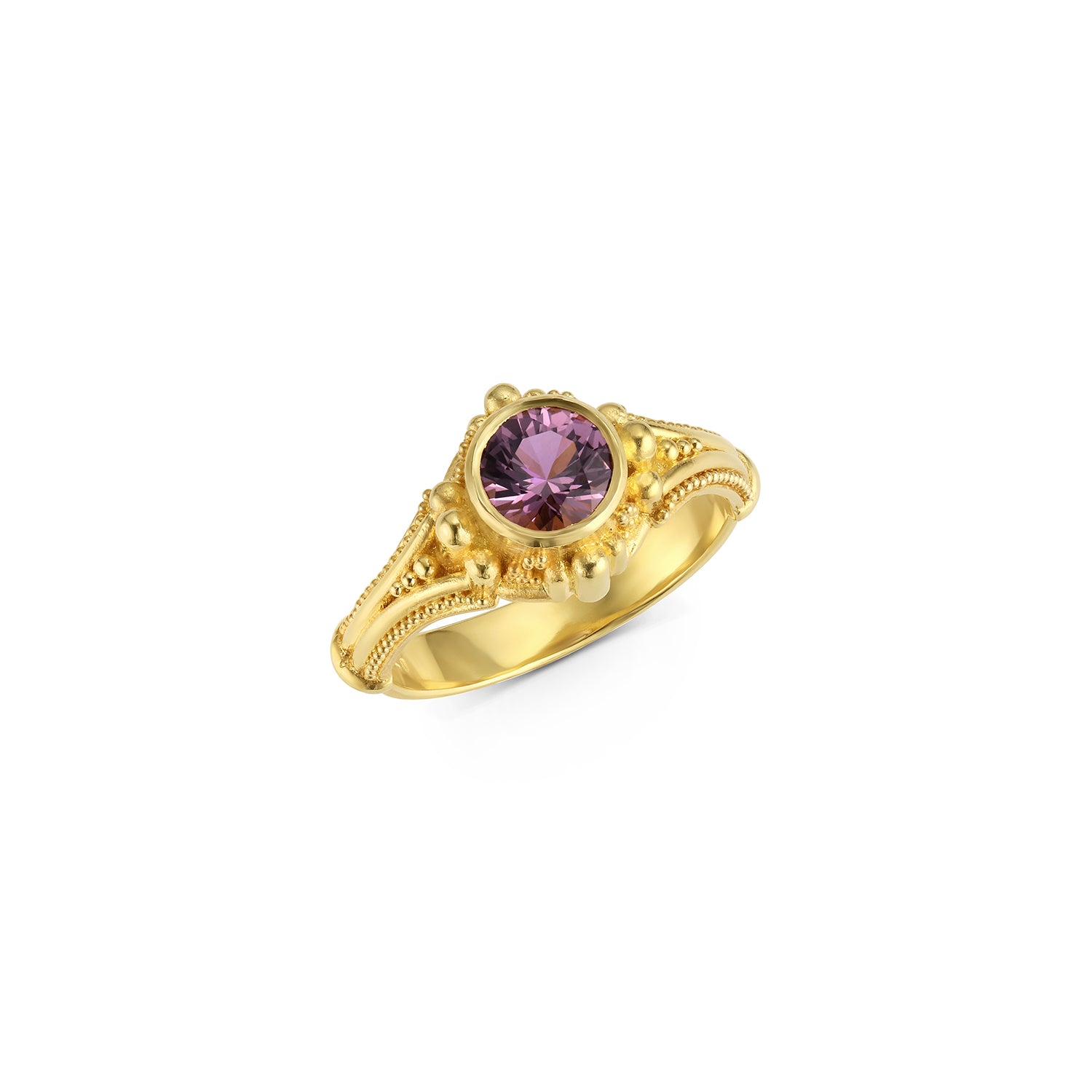 Lavendar Spinel Ring