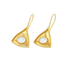 Moonstone Drop Earrings