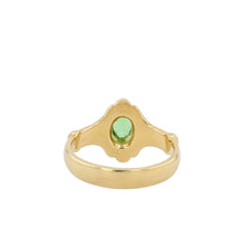 Deep Green Grossular Garnet Ring