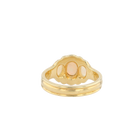 Three Oval Australian Opals Ring