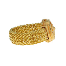 All Gold Chain Ring