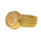All Gold Chain Ring