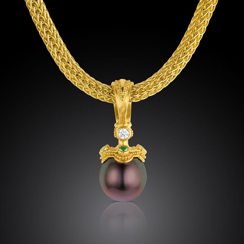 Black South Sea Pearl Pendant