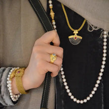 Ruby, Rose Quartz and Diamond Pendant Enhancer