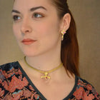 Ruby, Rose Quartz and Diamond Pendant Enhancer