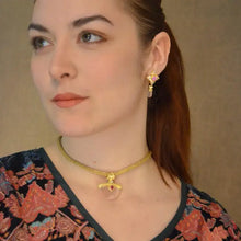 Ruby, Rose Quartz and Diamond Pendant Enhancer