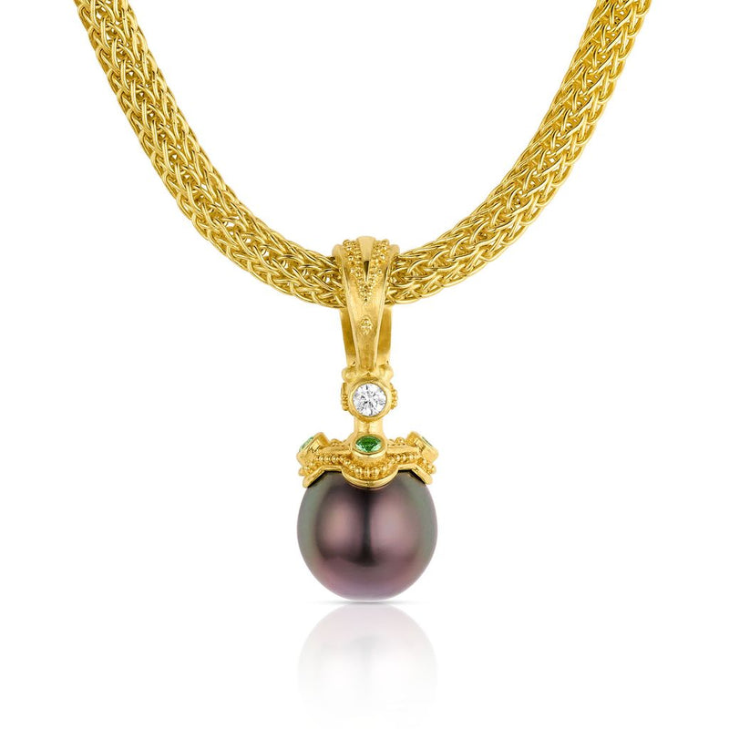 Black South Sea Pearl Pendant