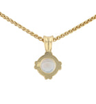 Rainbow Moonstone Round Pendant