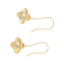 Small Flying Saucers Drop Dangle Earrings