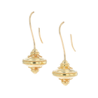 Small Flying Saucers Drop Dangle Earrings