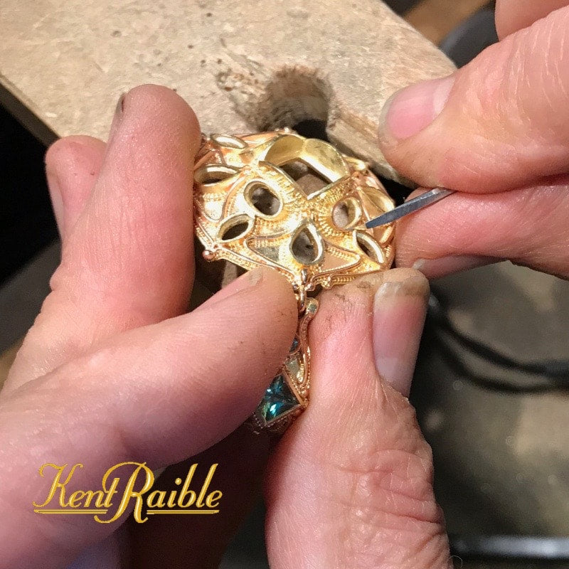 Rainbow Moonstone Mandala Pendant