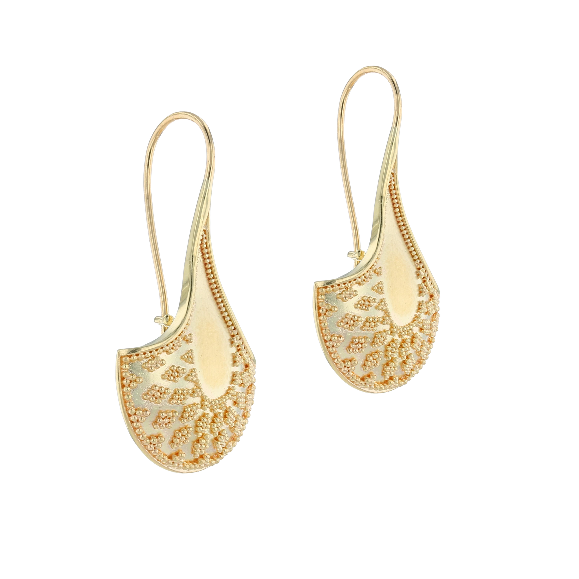 Fan Dangle Earrings