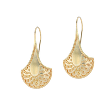 Fan Dangle Earrings