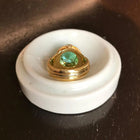 Seafoam Tourmaline, Diamond Cocktail ring