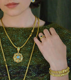 Hand Woven Chain, Shepherd's Hook Clasp