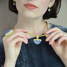 Chalcedony and Opal Cocktail Ring