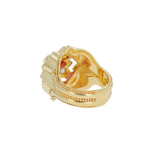 Princess Cut Pink Sapphire with Diamonds Cocktail Ring