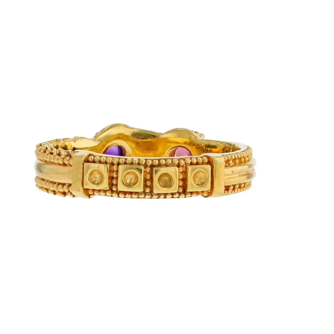 Rhodolite Garnet and Amethyst Ring