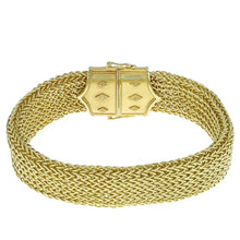 Pink Sapphire Woven Chain Bracelet