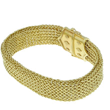 Pink Sapphire Woven Chain Bracelet