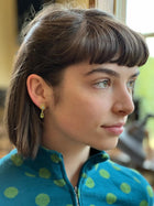 Opal and Chrysoberyl Drop Earrings