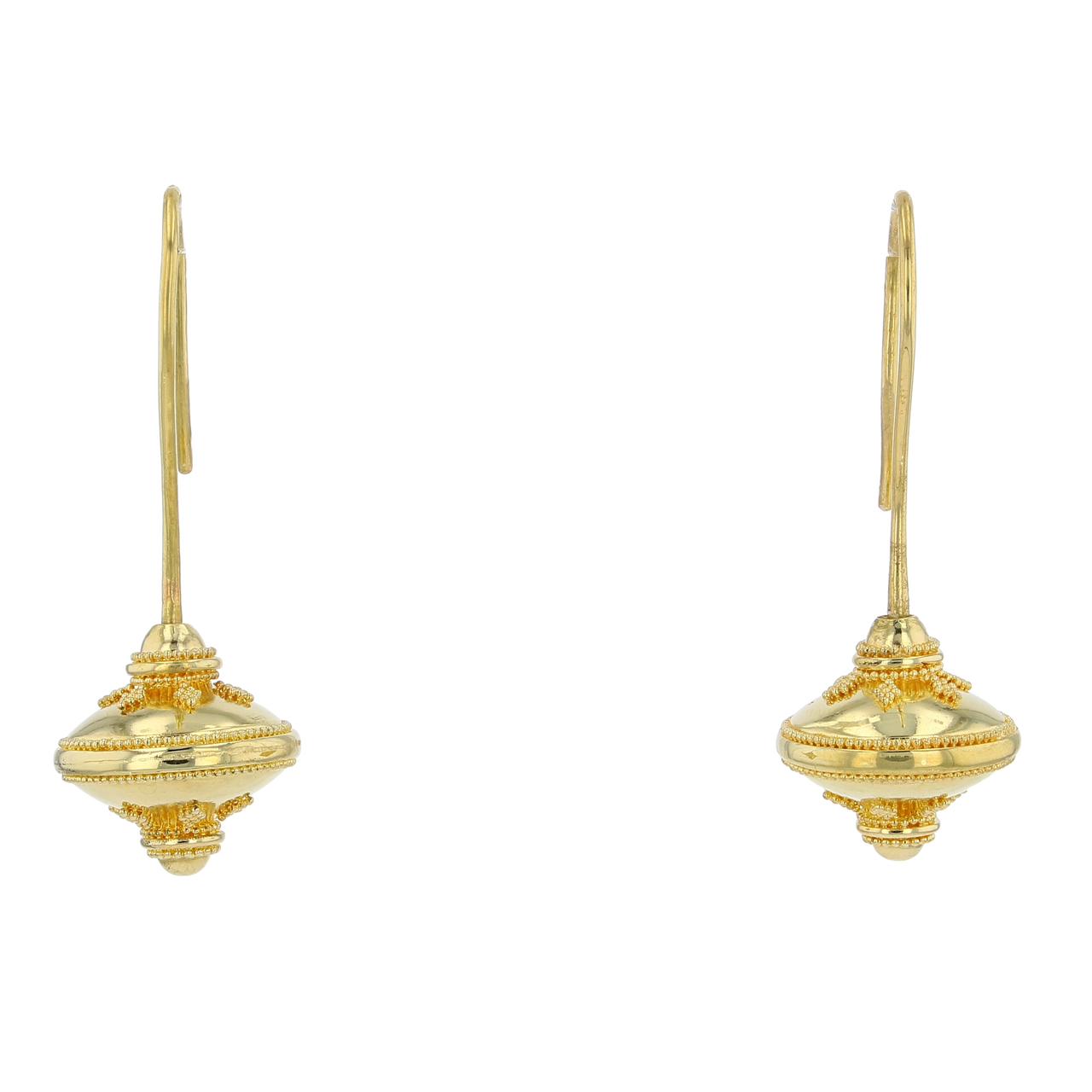 Flying Saucers Drop Dangle Earrings