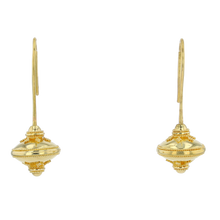 Flying Saucers Drop Dangle Earrings