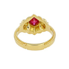 Ruby and Diamond Cocktail Ring