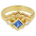 Blue Sapphire Cocktail Ring