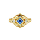 Blue Sapphire Cocktail Ring