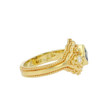 Blue Sapphire Cocktail Ring