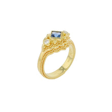 Blue Sapphire Cocktail Ring