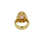 Morganite and Diamond Cocktail Ring