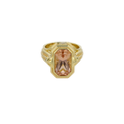 Morganite and Diamond Cocktail Ring