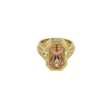 Morganite and Diamond Cocktail Ring