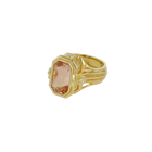Morganite and Diamond Cocktail Ring