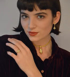 Opal Three-Stone Ring