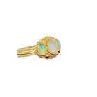 Opal Three-Stone Ring