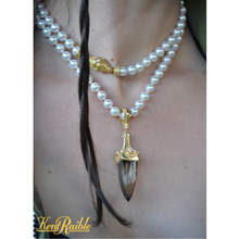 Rutilated Quartz Pendulum Pendant